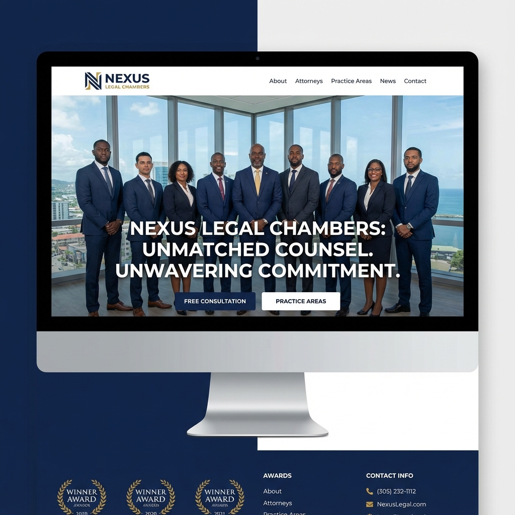 Nexus Legal Chambers Website