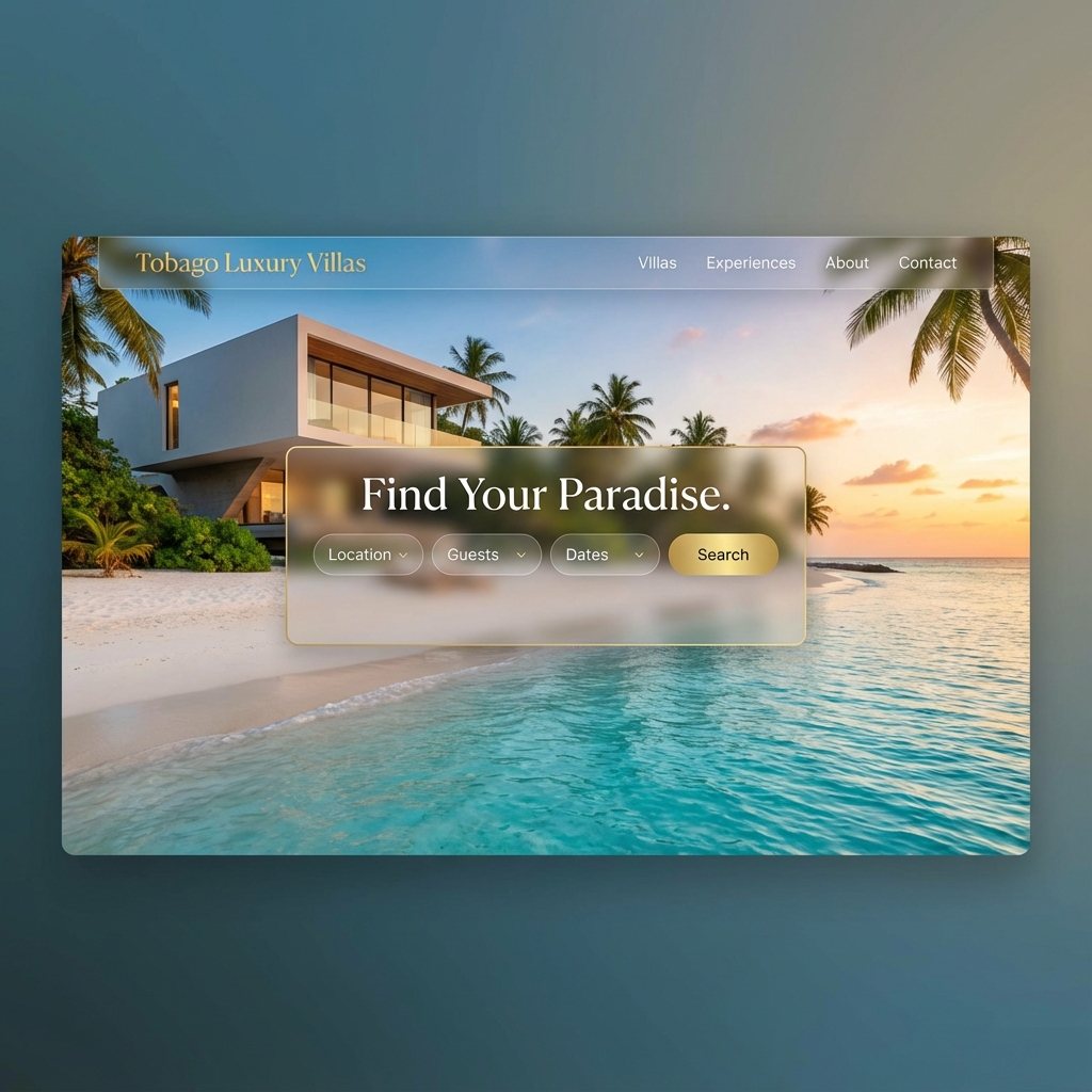 Tobago Luxury Villas Real Estate Site